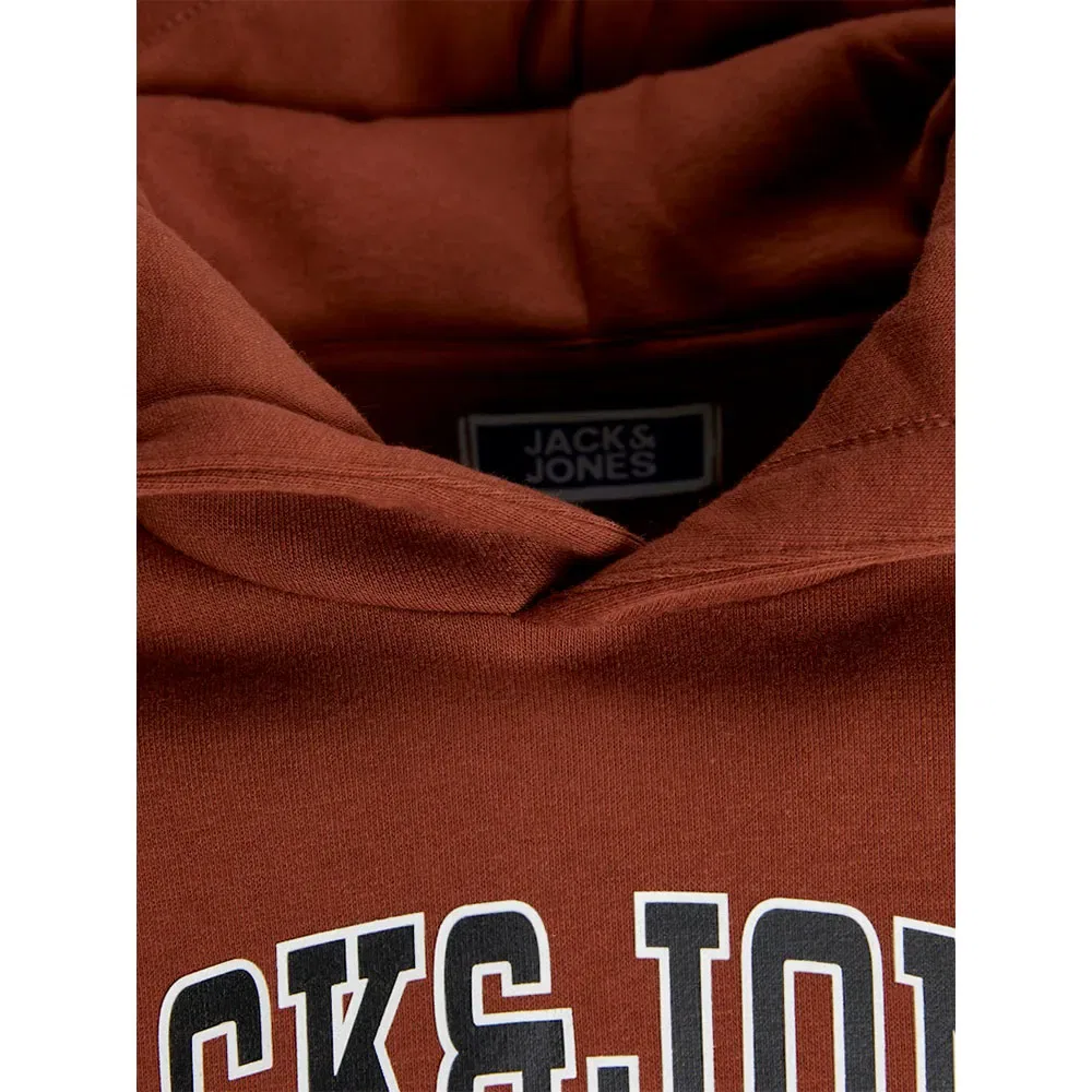 Худи Caleb Varsity Jack & Jones, коричневый — фото 3