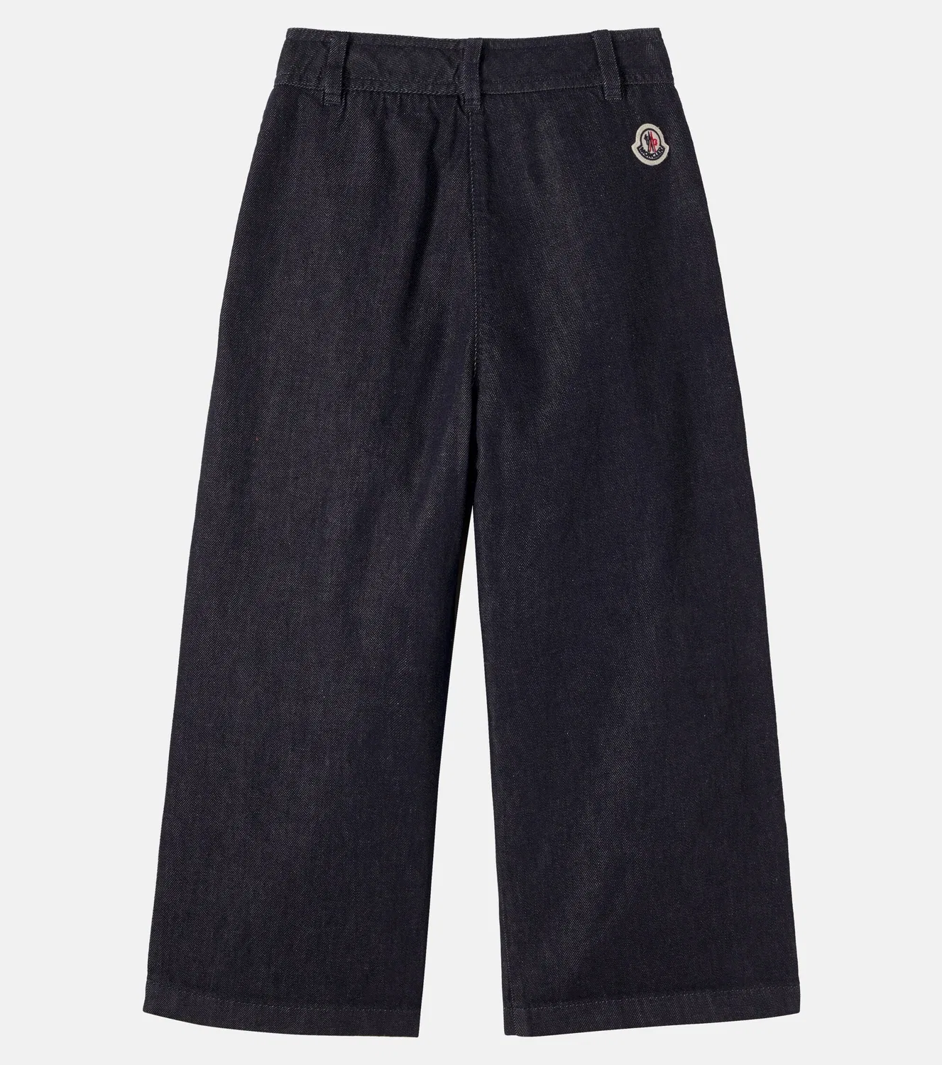 Джинсы широкие Moncler Enfant, синий — фото 3