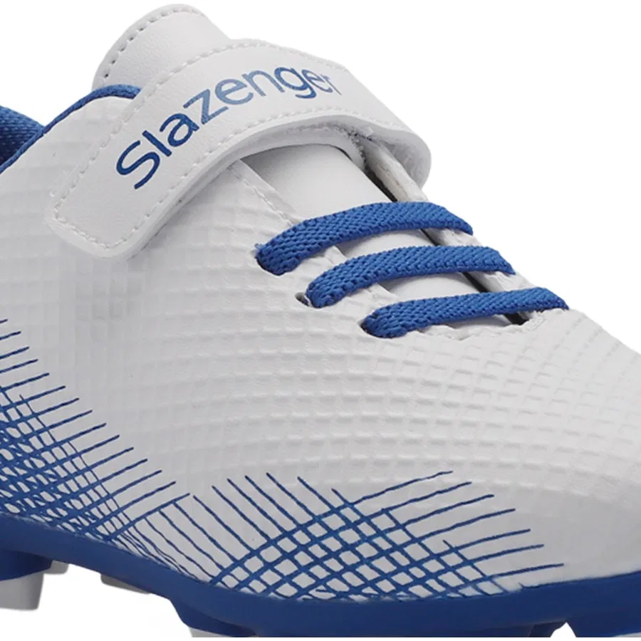 Бутсы футзальные Slazenger Cultural Unisex, Бело-синий — фото 4