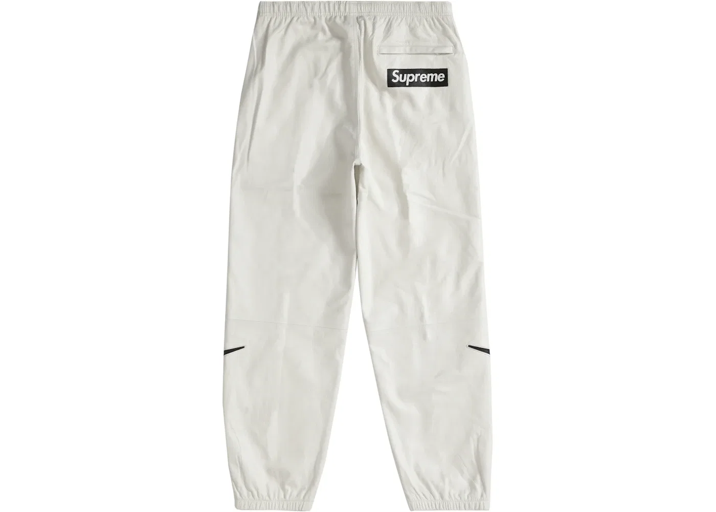 Мужские кожаные спортивные штаны Nike Warm Up Pant Supreme, White — фото 2
