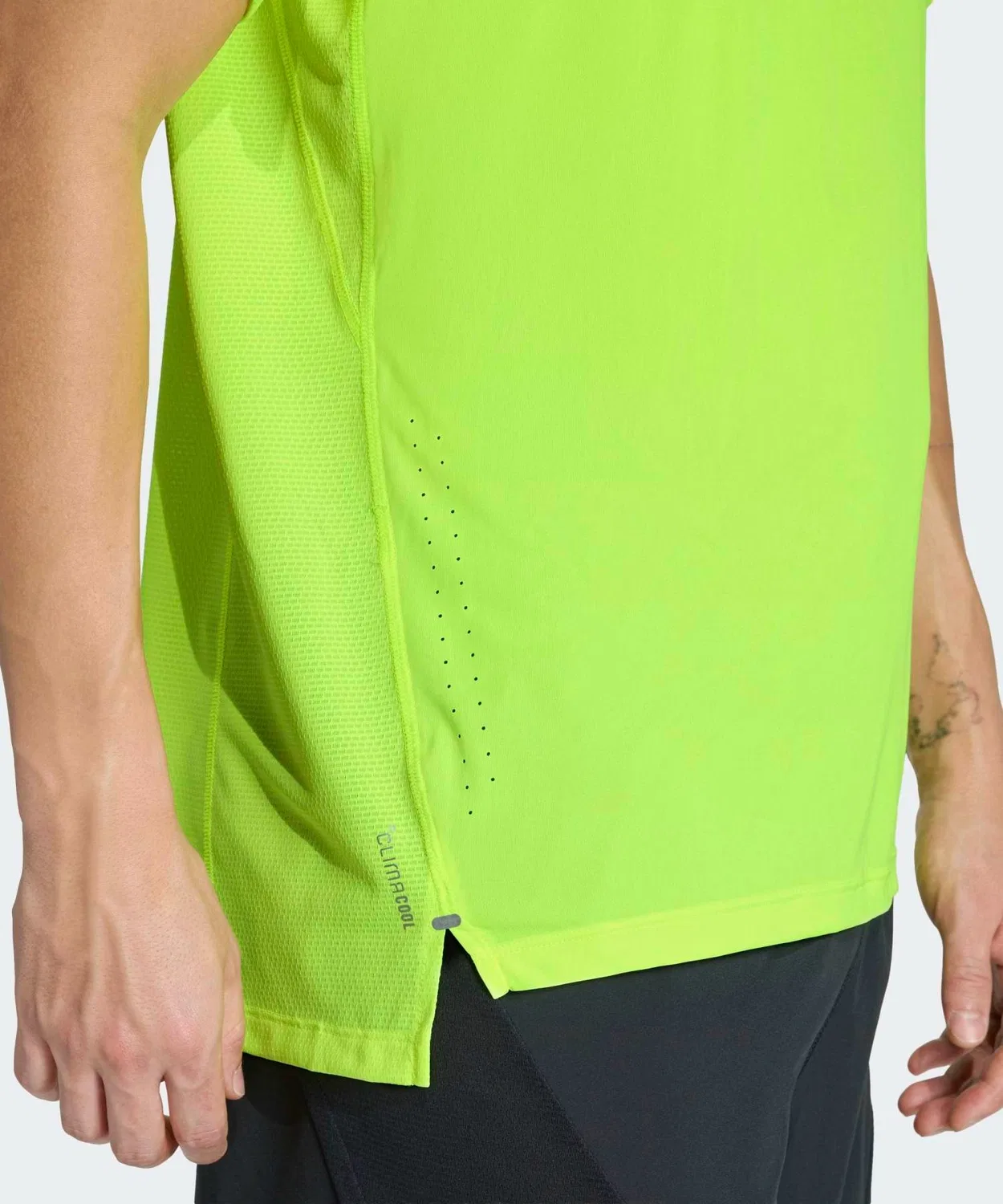 Мужская футболка с коротким рукавом adi365 Breeze Running Adidas, Yellow — фото 3