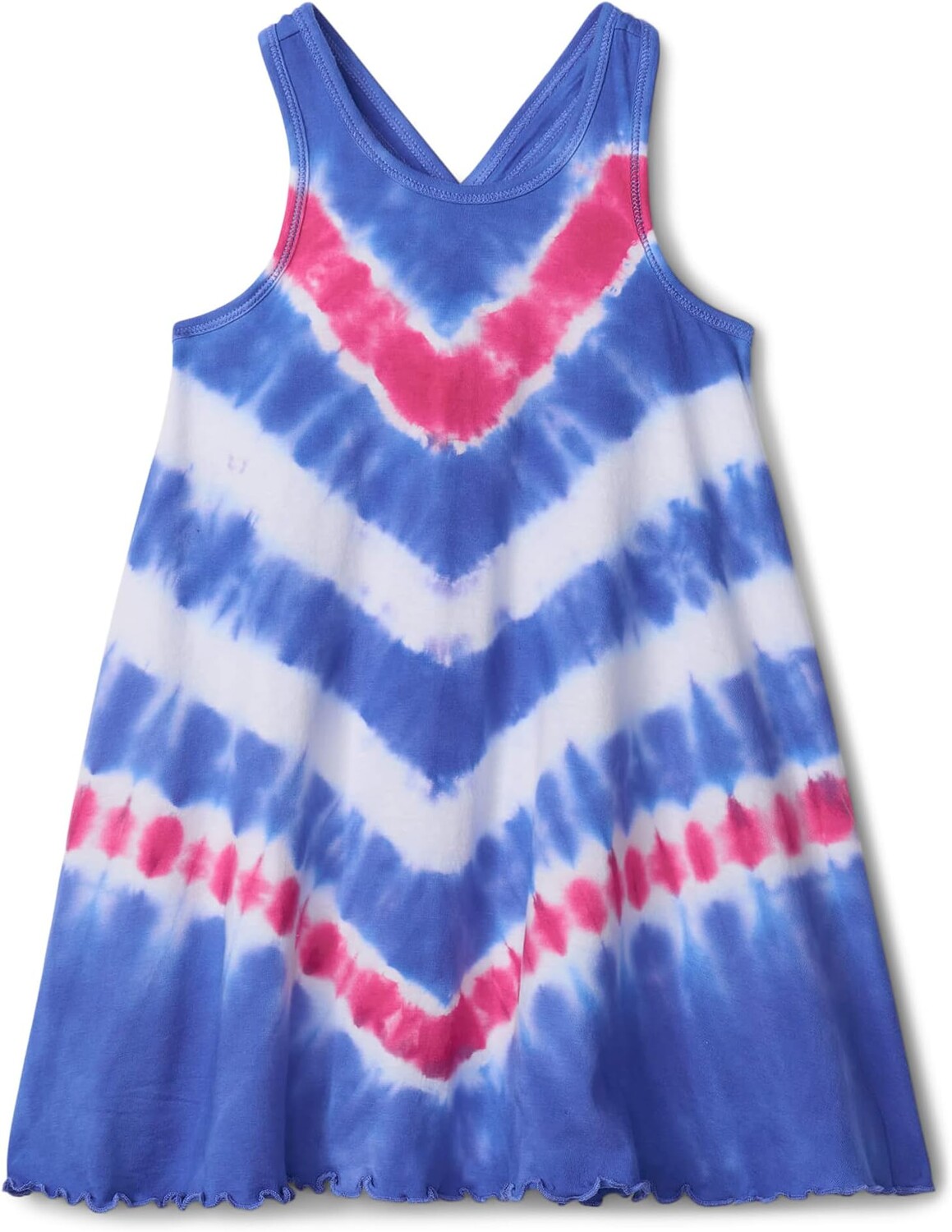

Платье Hatley Kids Summer Wave Trapeze Dress, синий