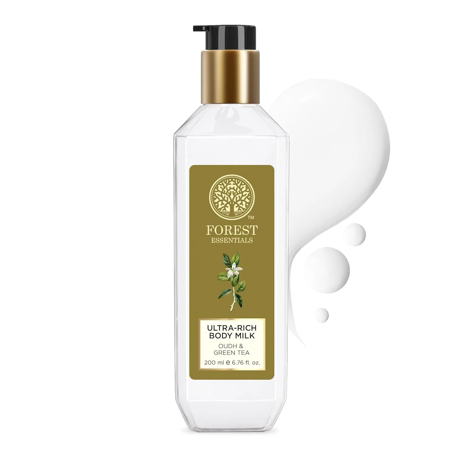 Лосьон для тела Ultra Rich Body Lotion, Forest Essentials, 200 мл, Green Tea — фото 2
