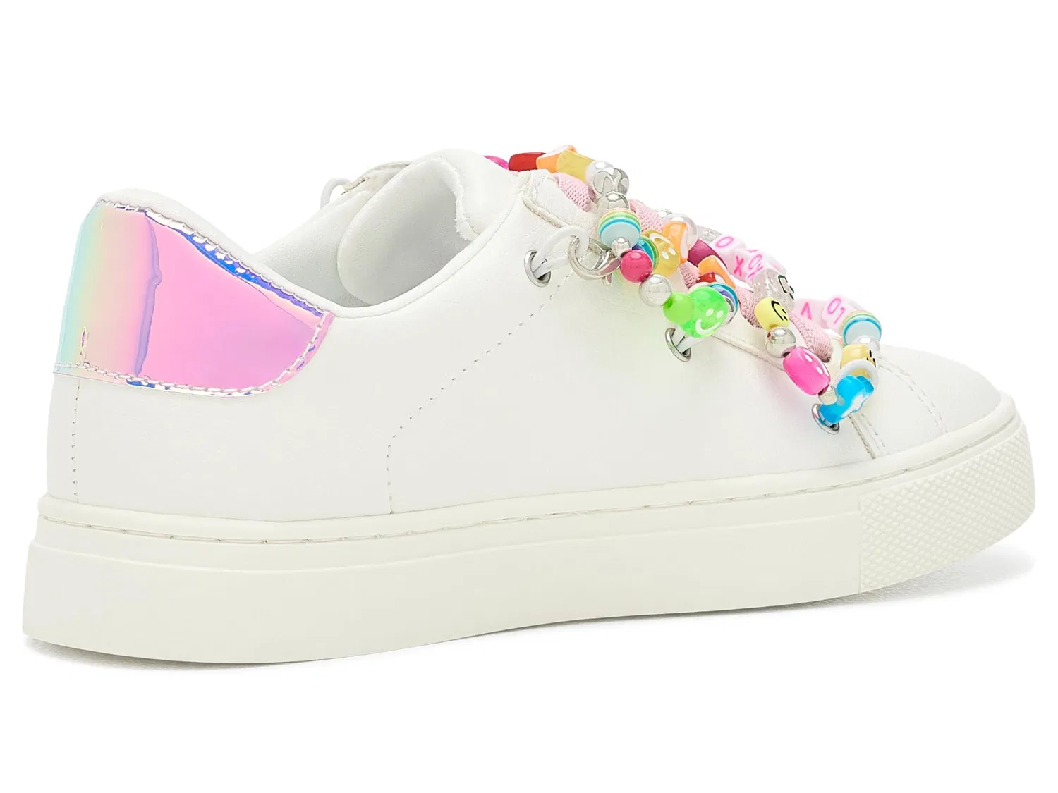 Балетки Hushed (для маленьких и больших детей) Steve Madden Kids, White — фото 4
