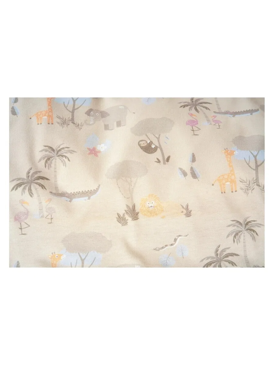 Спальный мешок ALVI 'Schlafsack Baby-Maxchen 3-teilig Baumwolle' в цвете Mottled Beige — фото 4