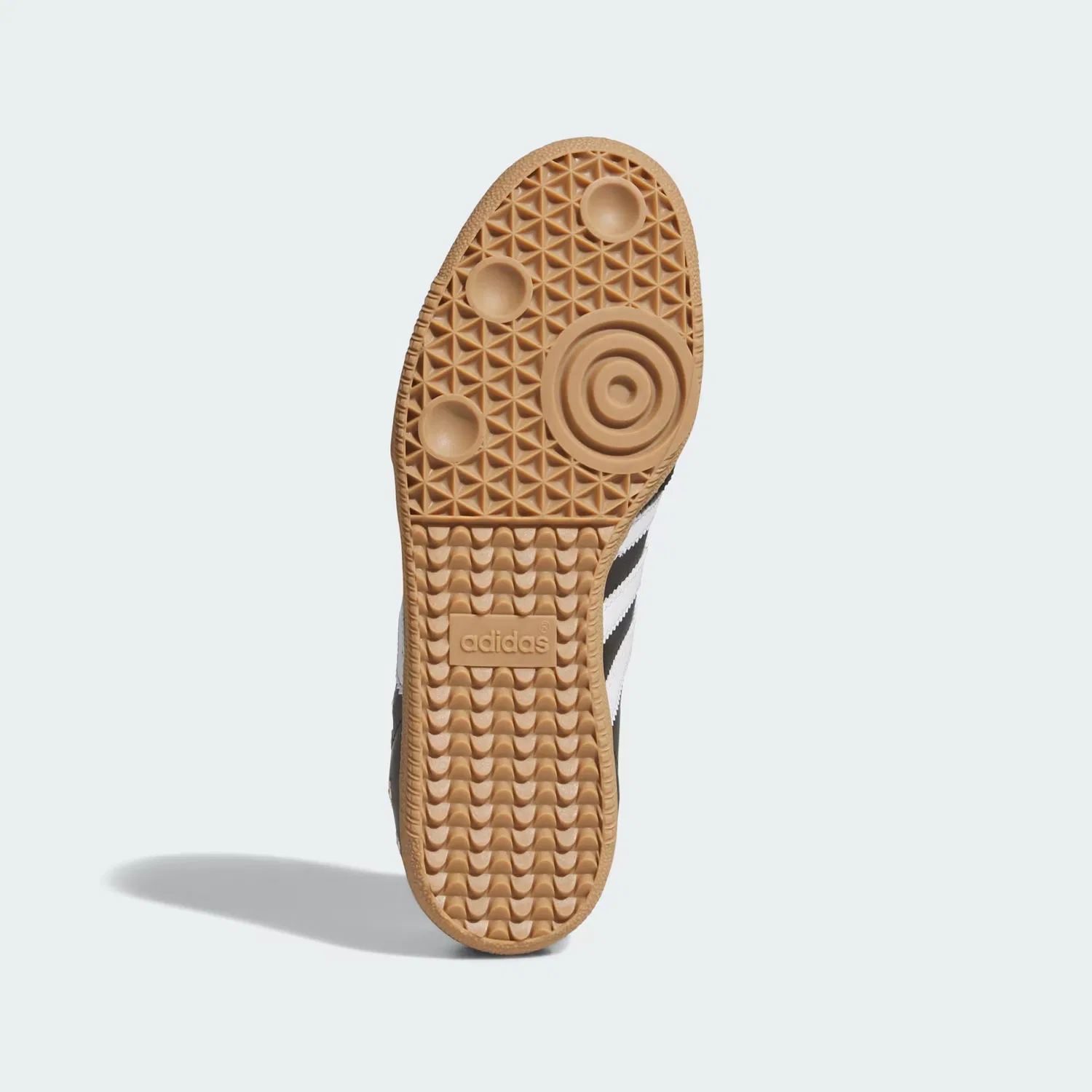 Детские кроссовки с цветочной вышивкой Samba OG Adidas Originals, черный/белый/карамельный — фото 3