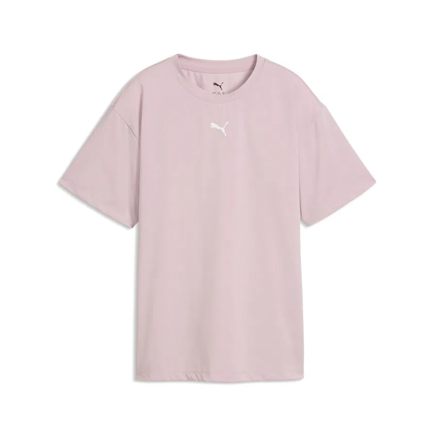 Спортивная футболка PUMA Performance Shirt 'Train All Day Ess' сиреневого цвета