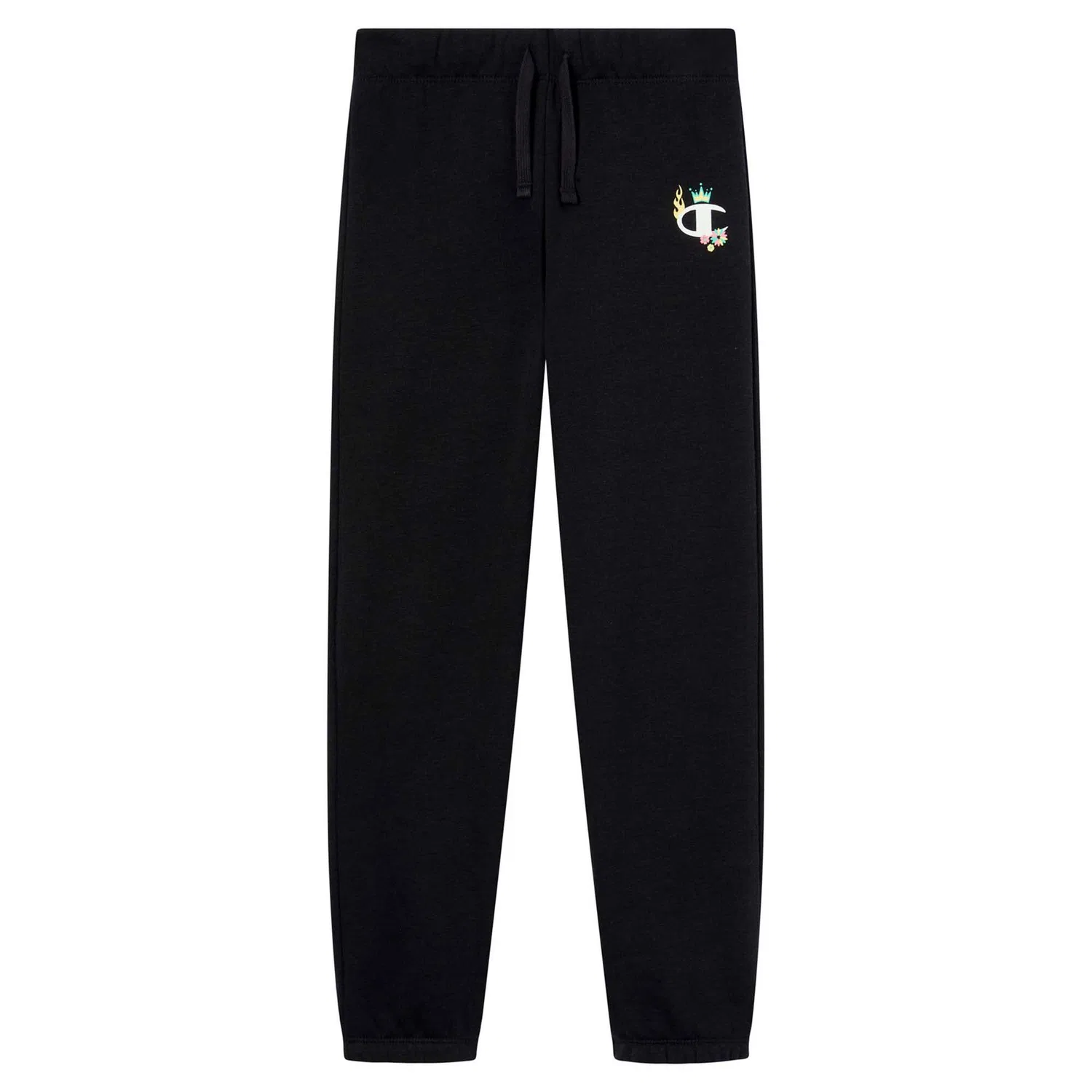 Детские спортивные штаны с эластичными манжетами Elastic Cuff Pants Champion, Schwarz