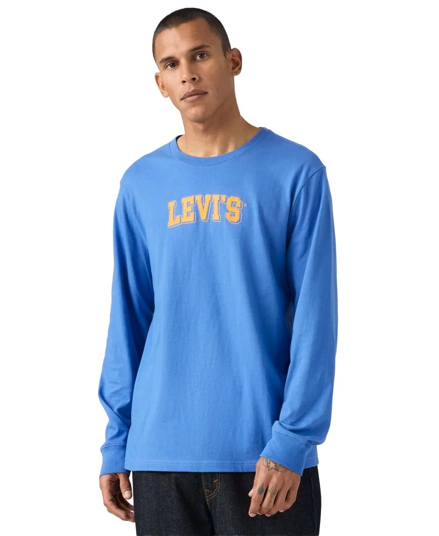 Мужская футболка с длинным рукавом и графическим принтом Levi's, Delft