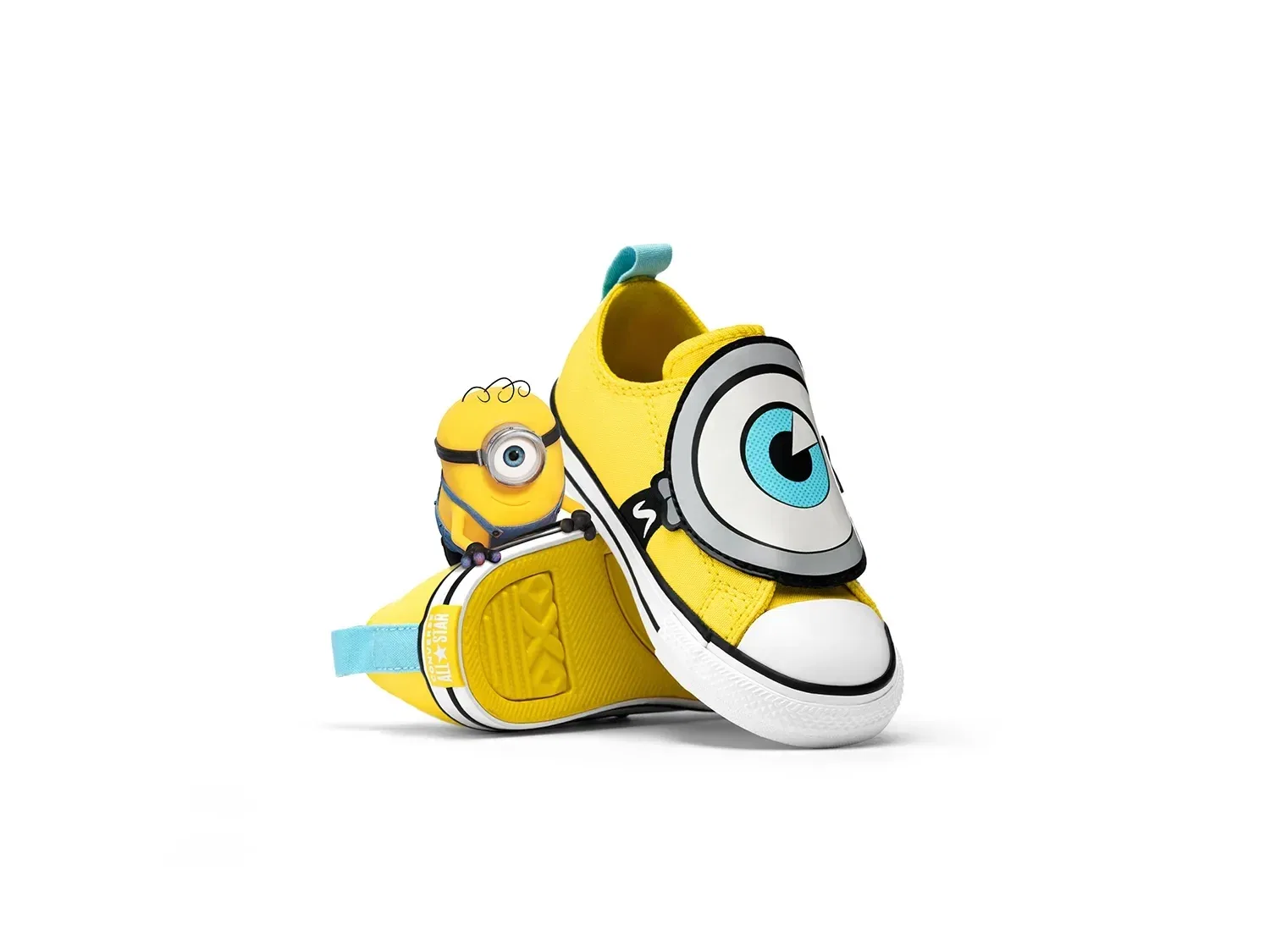 Кроссовки Chuck Taylor All Star Minions, Converse, желтый — фото 2