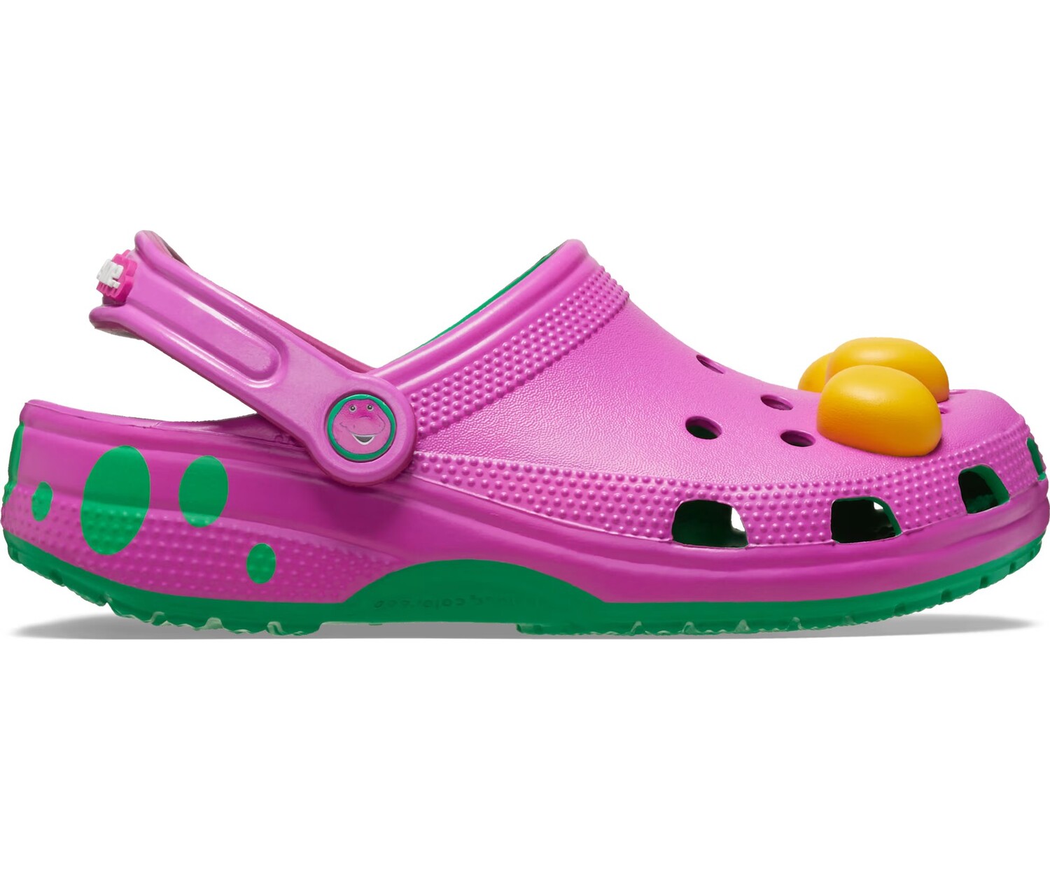 

Сабо Crocs Classic x Barney, фиолетовый