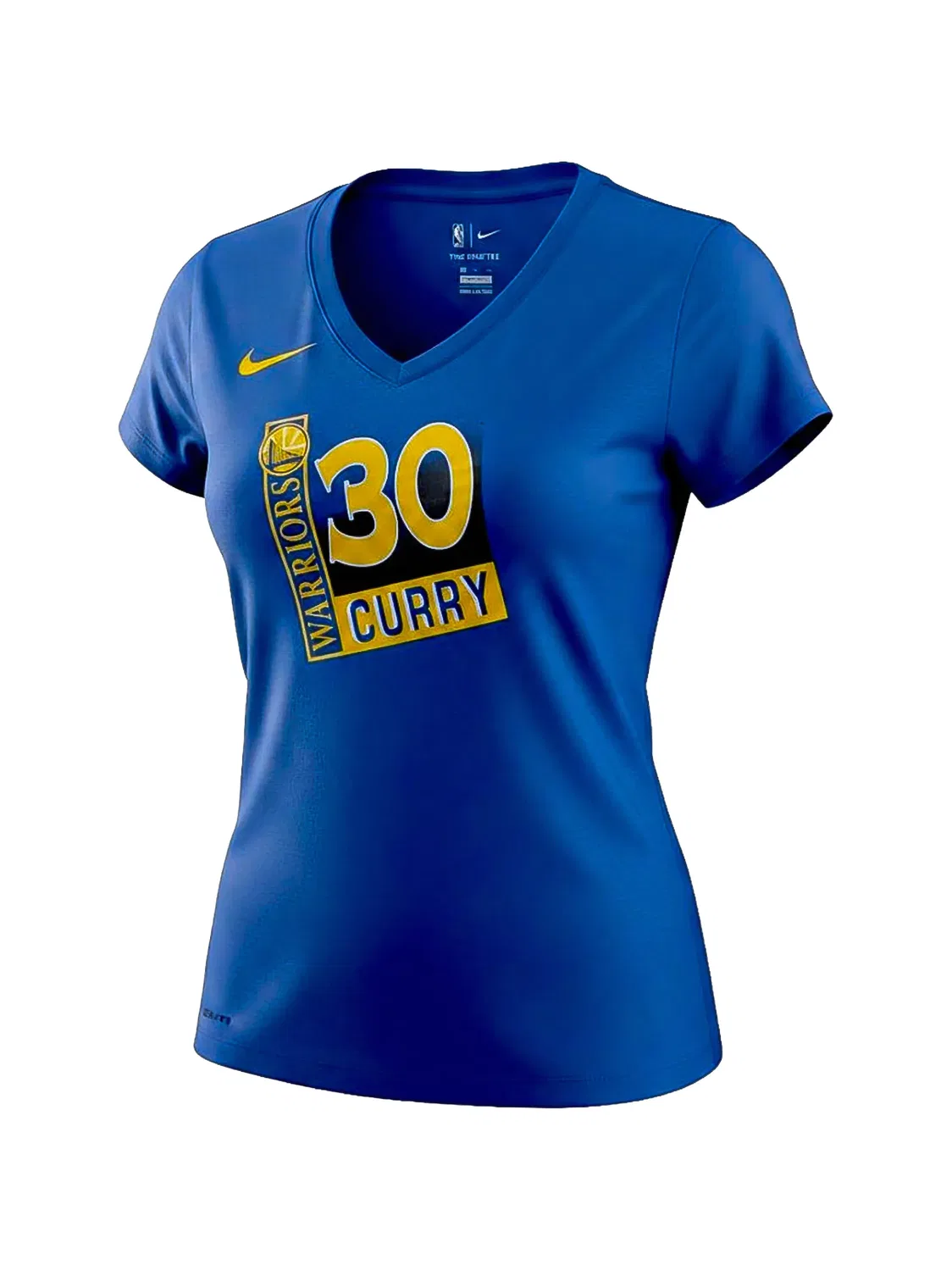Футболка Golden State Warriors Stephen Curry из коллаборации с NBA Nike, синий