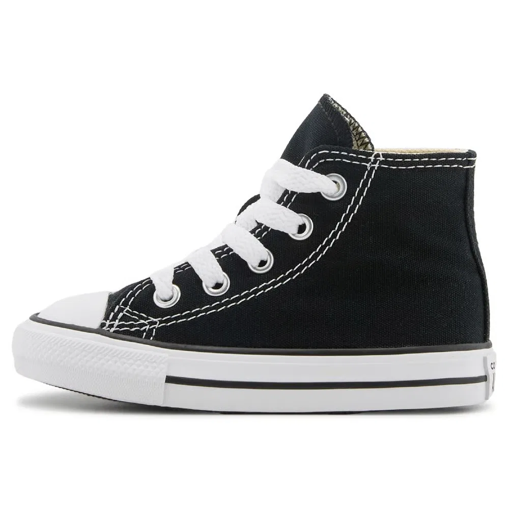 Детские высокие кроссовки Chuck Taylor All Star для малышей Converse, Black/White — фото 3