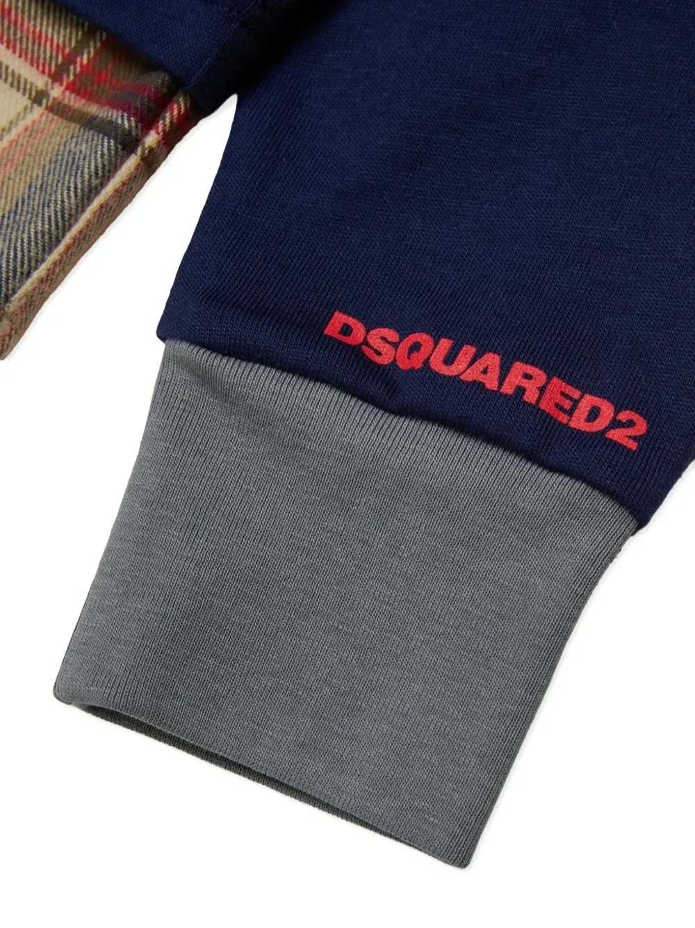 Многослойная рубашка поло Dsquared2 Kids, синий — фото 4