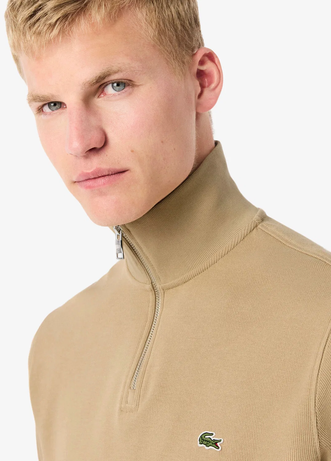 Свитшот Classic Fit Lacoste, bej-02s — фото 3