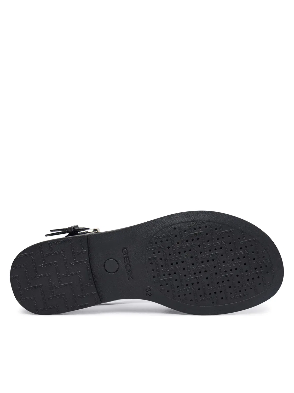 Сандалии для девочки Jr Sandal Karly Geox, черный — фото 4