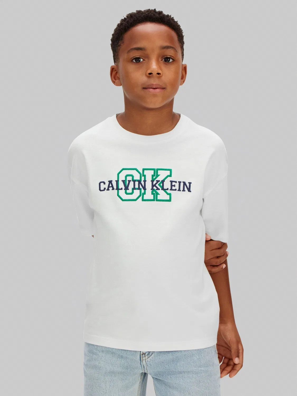 Футболка с коротким рукавом Calvin Klein, синяя