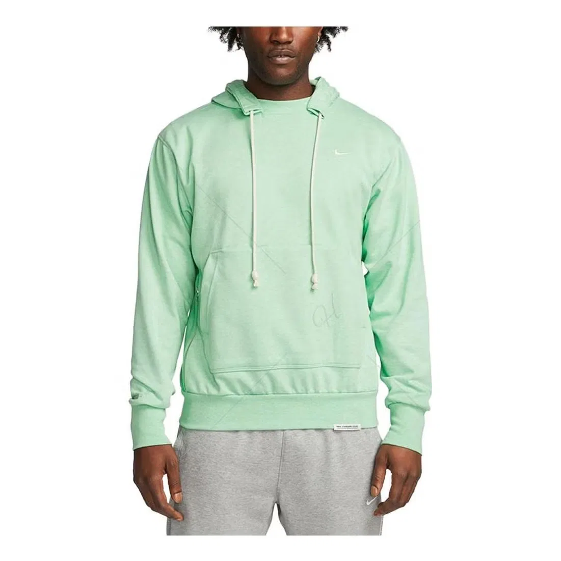 Худи баскетбольное с длинным рукавом Dri-Fit Standard Issue Nike, мятный