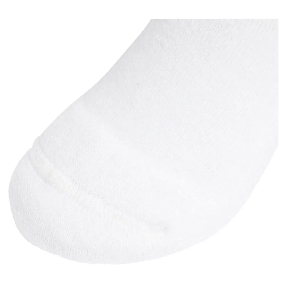 Детские носки с компрессионным сводом стопы Adidas Linear Ankle, White — фото 3