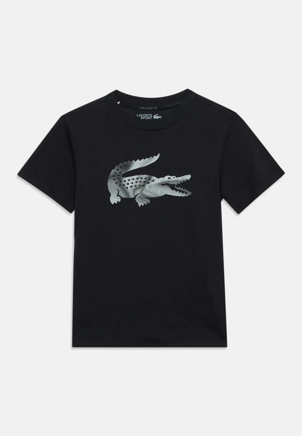 Футболка с принтом для ношения вне корта Lacoste, Noir — фото 3