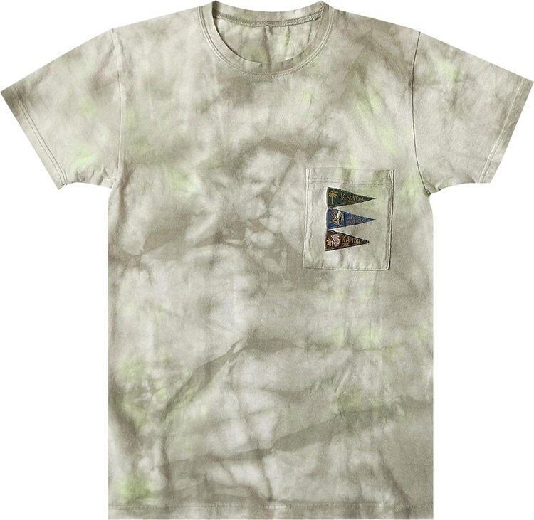 

Футболка Kapital 20/Jersey Pennant T (4 Flags Smoky Ashuburry Dyed) 'Khaki/Yellow', разноцветный, Серый, Футболка Kapital 20/Jersey Pennant T (4 Flags Smoky Ashuburry Dyed) 'Khaki/Yellow', разноцветный