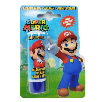 

Бальзам для губ Super Mario Bros Клубника для детей 4г Disney, Серый, Бальзам для губ Super Mario Bros Клубника для детей 4г Disney