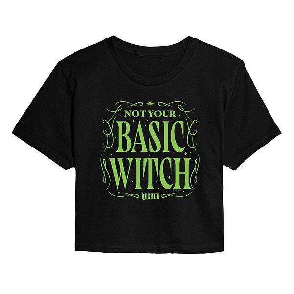 

Футболка Juniors Wicked Not Your Basic Witch Licensed Character, Black, Черный, Футболка Juniors Wicked Not Your Basic Witch Licensed Character, Black