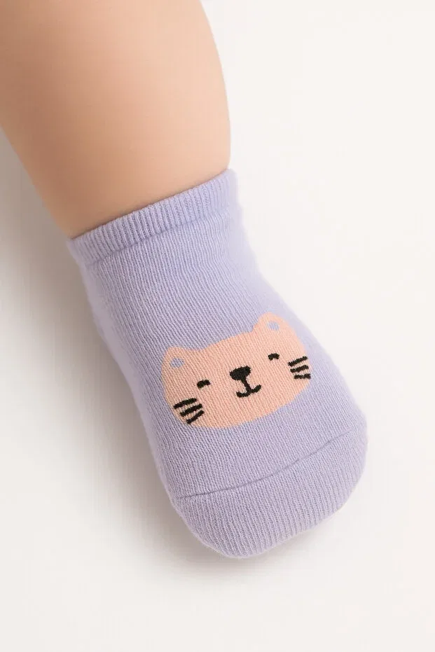 Детский набор носков для новорожденных с рисунком Basics Solde Socks, Multicolor