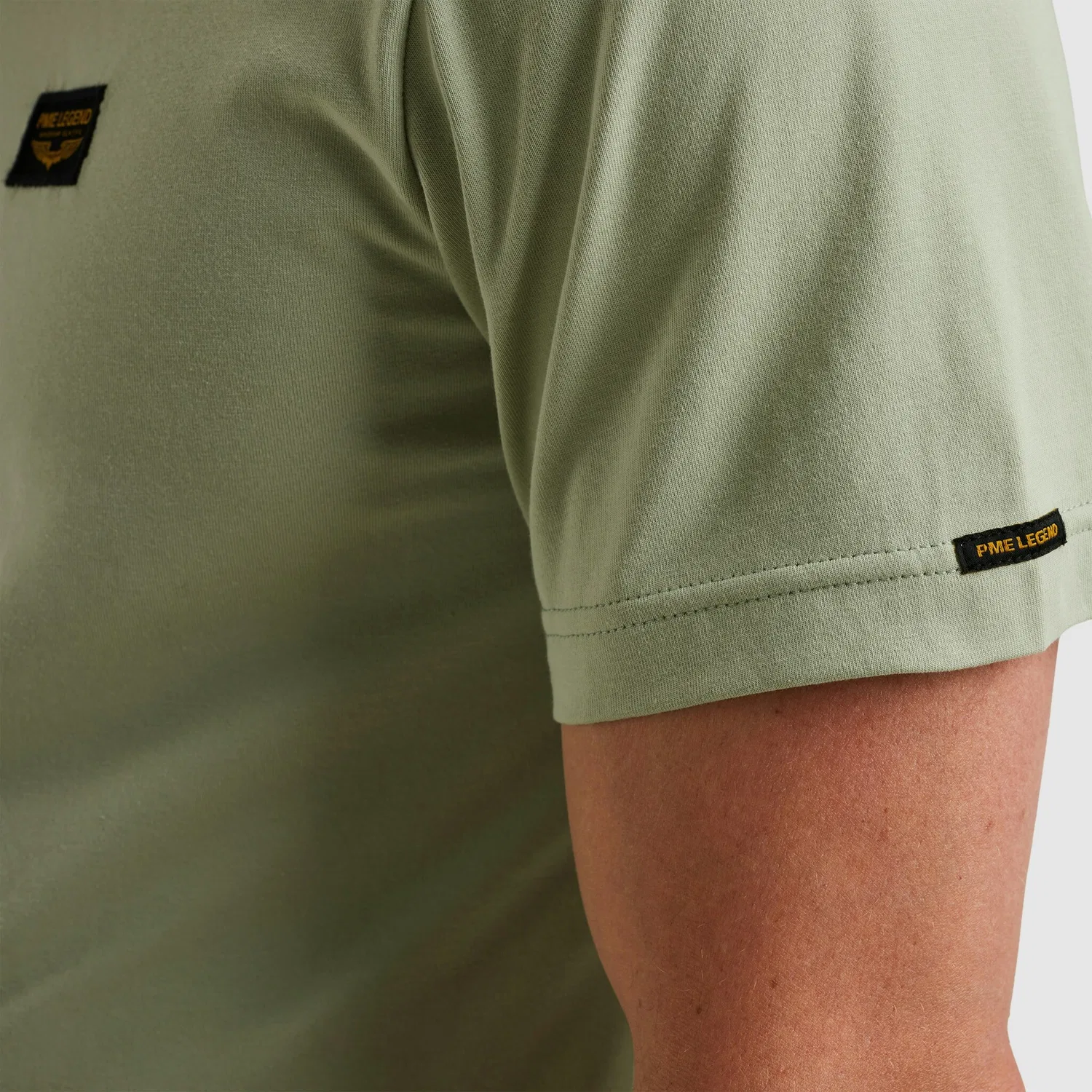 Детская футболка с логотипом PME LEGEND, Desert Sage — фото 4