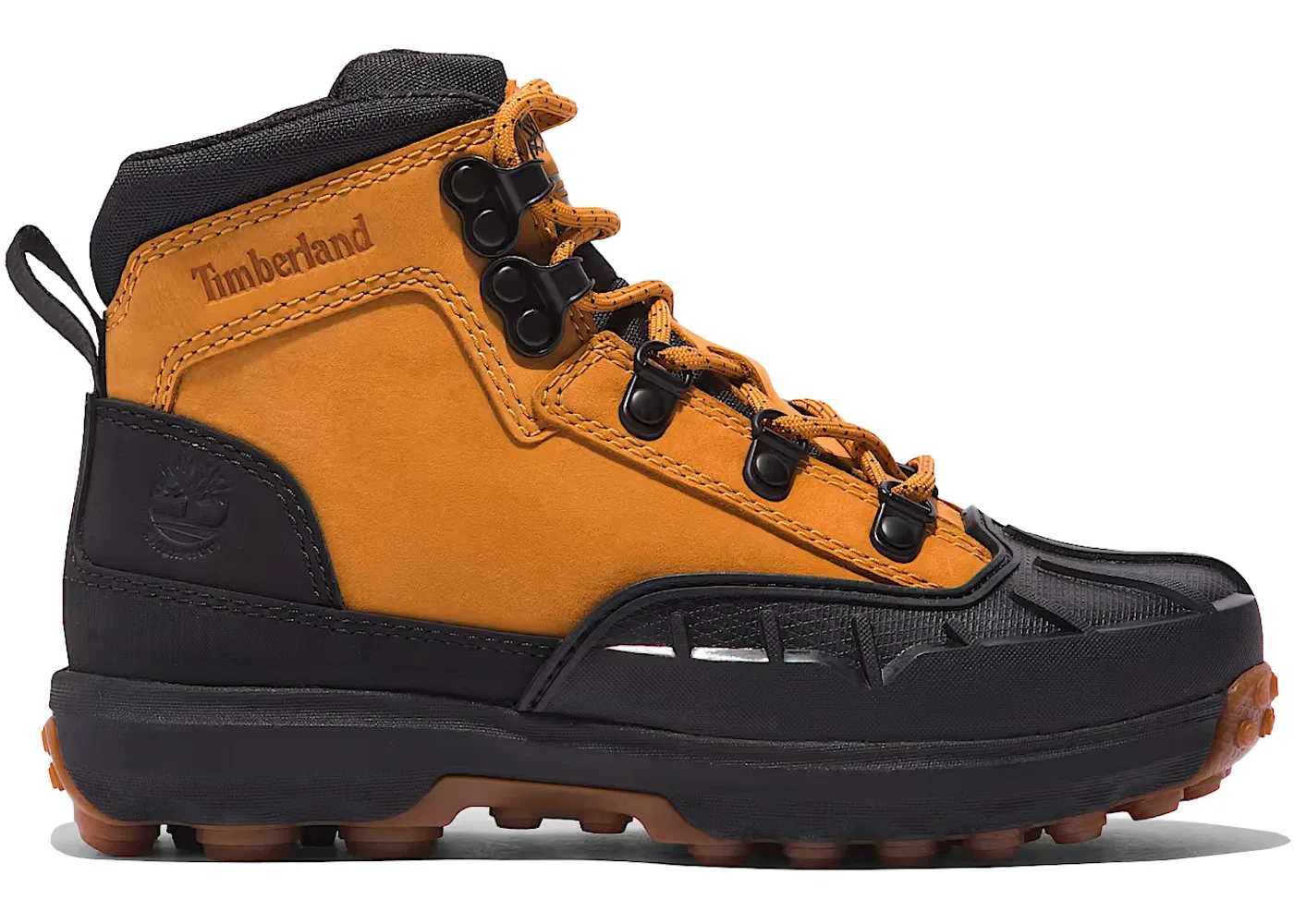 Детские ботинки водонепроницаемые Timberland Rubber Toe Waterproof Boot, Wheat