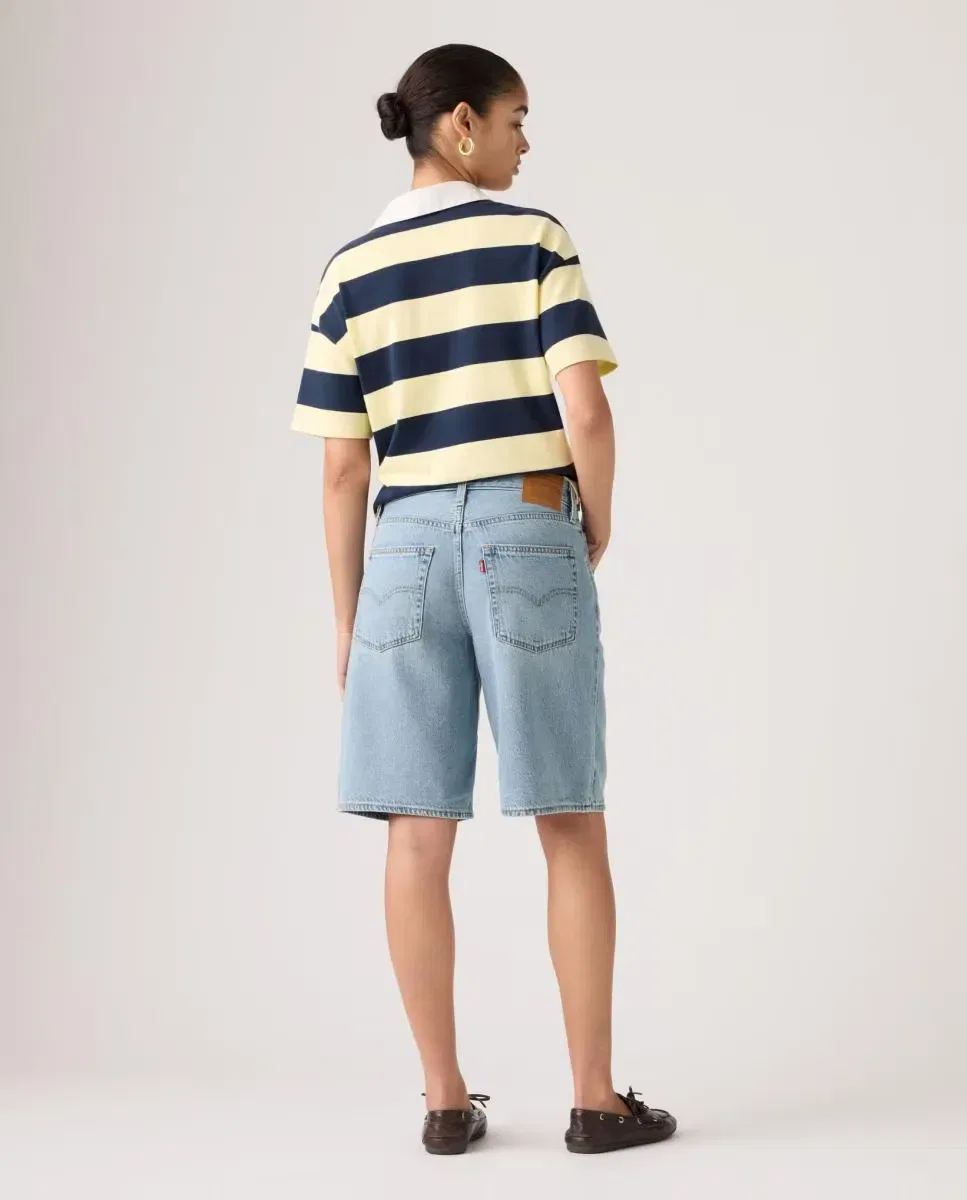 Женские шорты свободного кроя Baggy Dad Jort Levi's, Azul Claro — фото 2