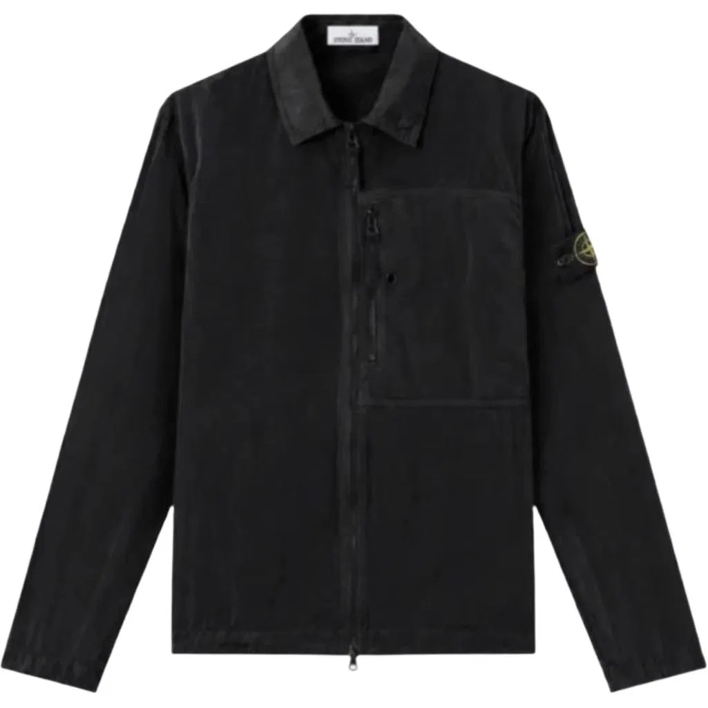 Женское пальто на пуговицах STONE ISLAND, Black