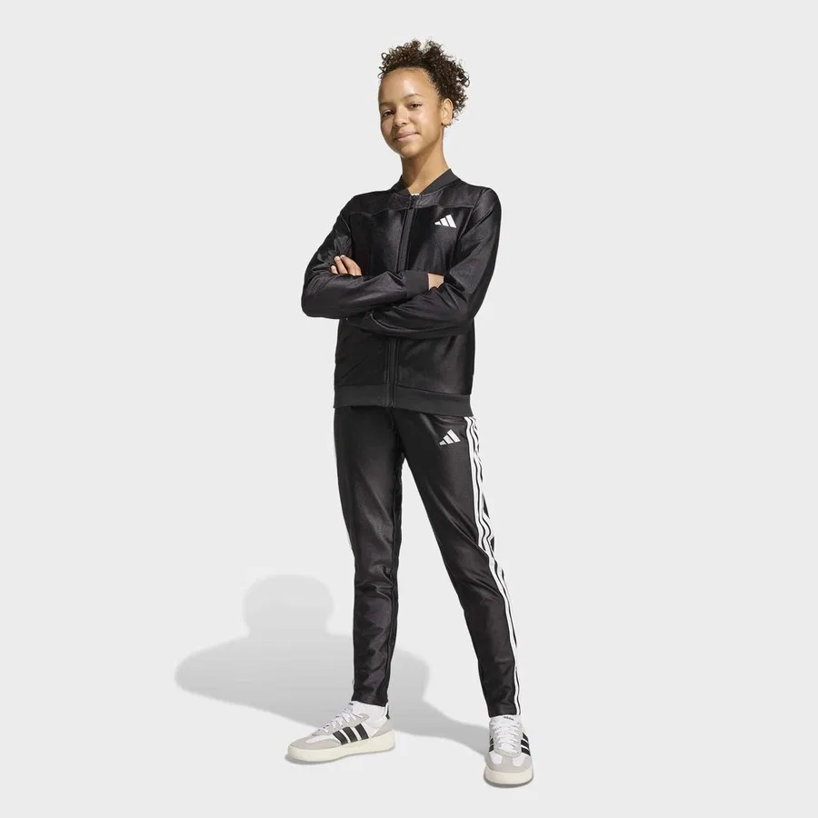 Спортивный костюм с длинным рукавом Seasonals Glam adidas, Черный