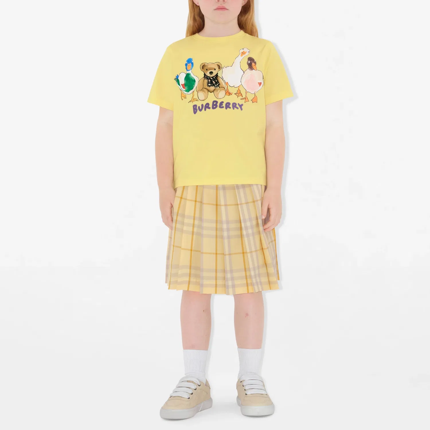 Футболка Thomas Kids, Burberry, Yellow — фото 3