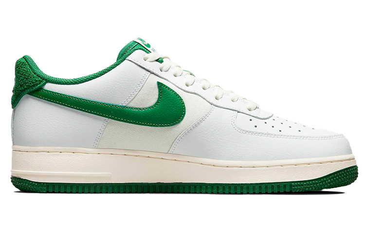 Кроссовки Nike Air Force 1 '07 Low, белый/зеленый — фото 2