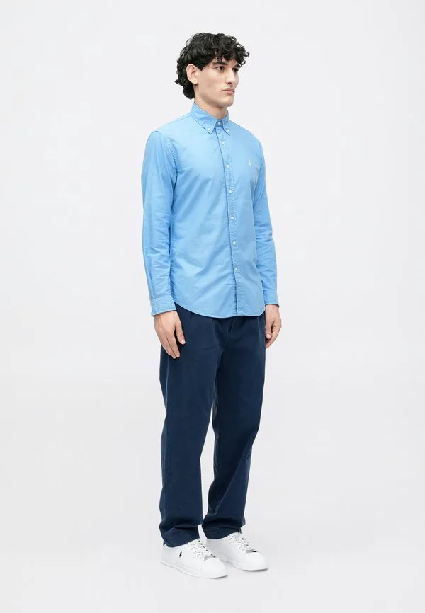 Спортивная рубашка с длинным рукавом Polo Ralph Lauren, Bristol Blue — фото 4