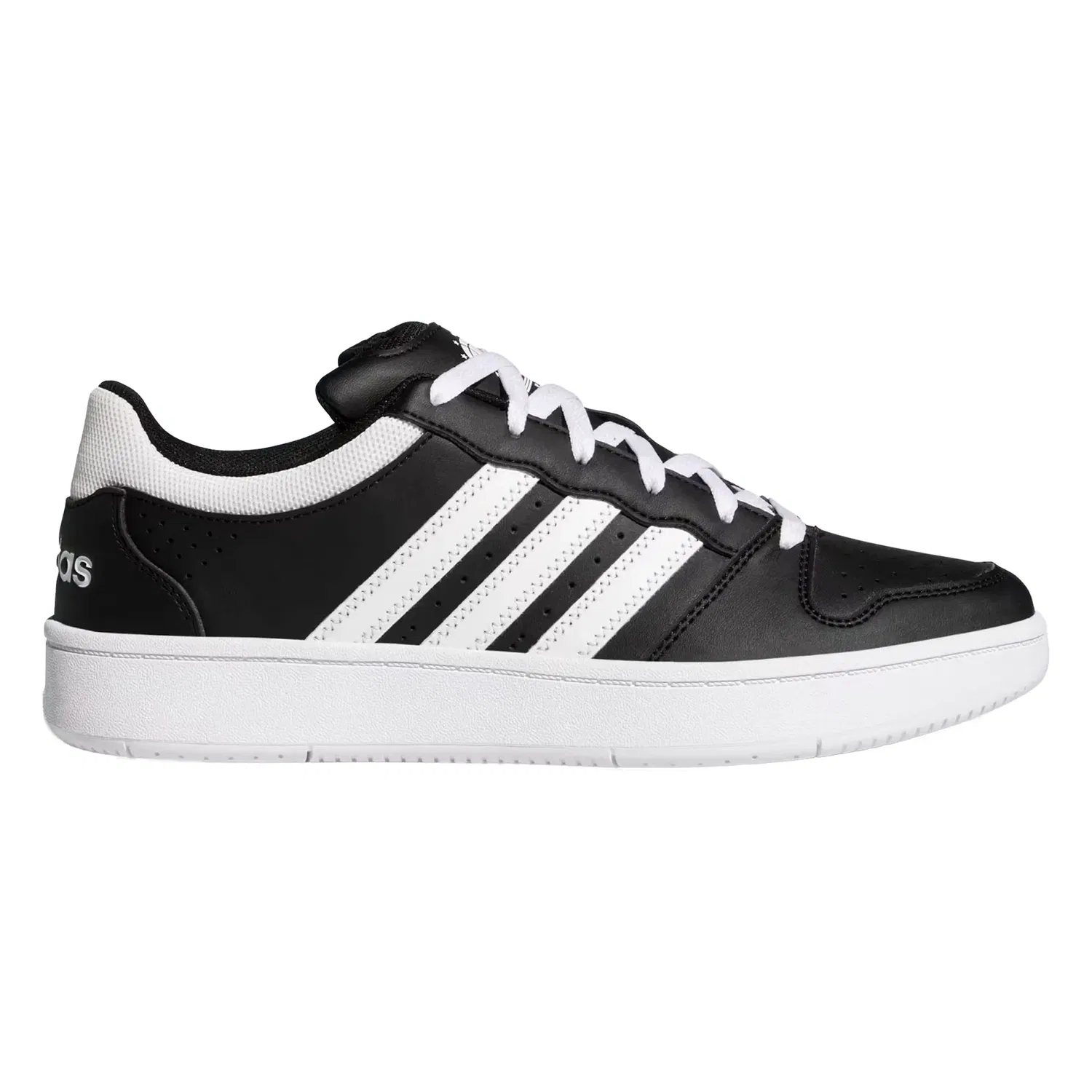 Кроссовки низкие Hoops Classic Adidas, черный — фото 2