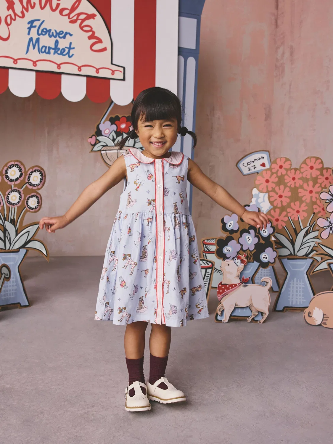 Платье с воротником, Cath Kidston Blue Fancy Dogs Next, Cath Kidston Blue Fancy Dogs — фото 3