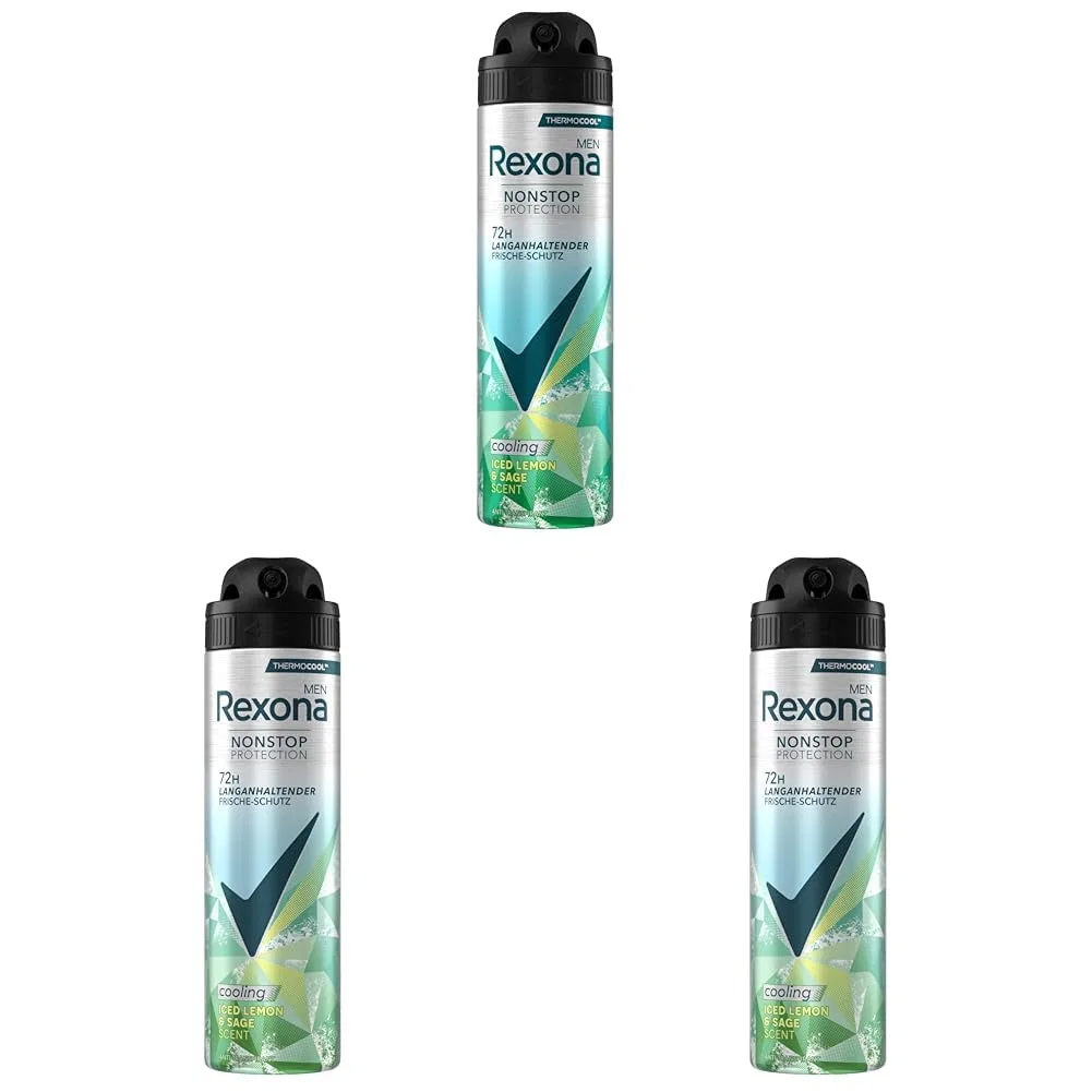 Антиперспирант Rexona Men Nonstop Protection 6x150мл, Iced Lemon & Sage