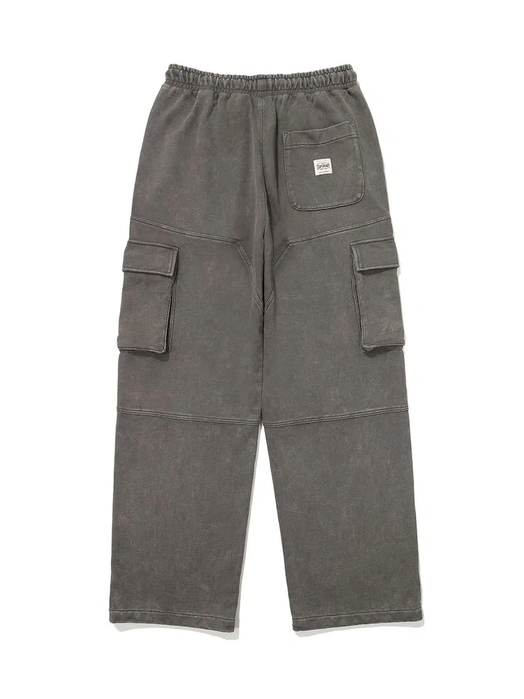 Широкие брюки Vintage Garment Wash Cargo SUPERDRY, Dark Grey — фото 3