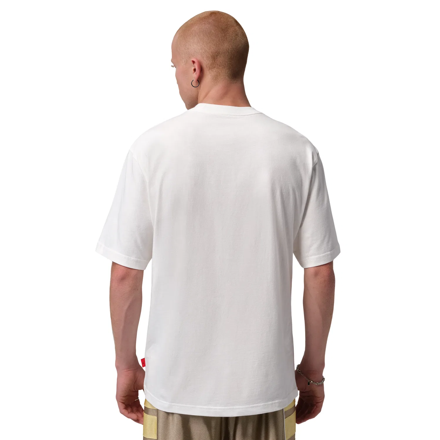 Мужская футболка хлопковая Jordan Brooklyn T-Shirt Sail, белый — фото 3