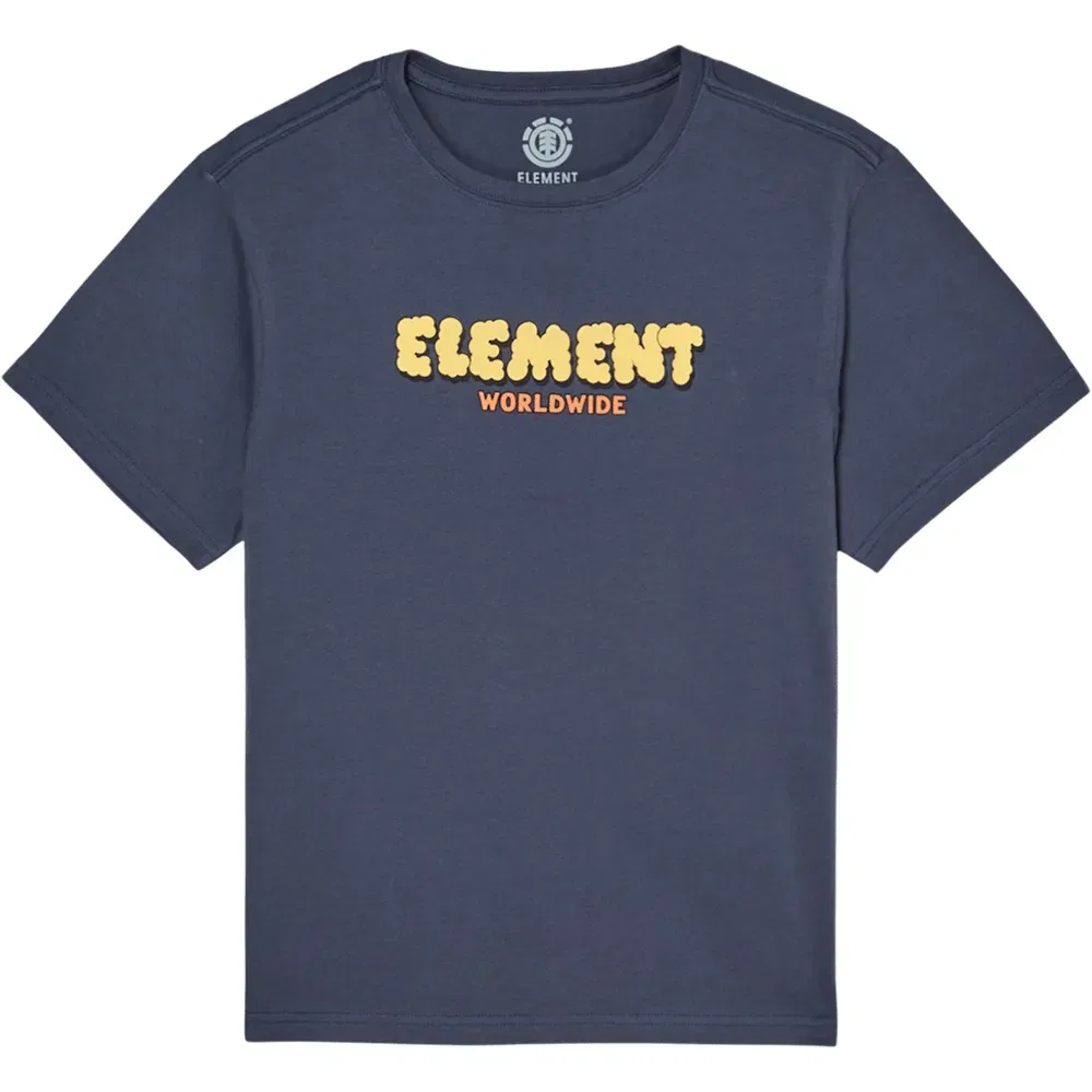 Детская футболка с коротким рукавом Element Fluff Element, Blue