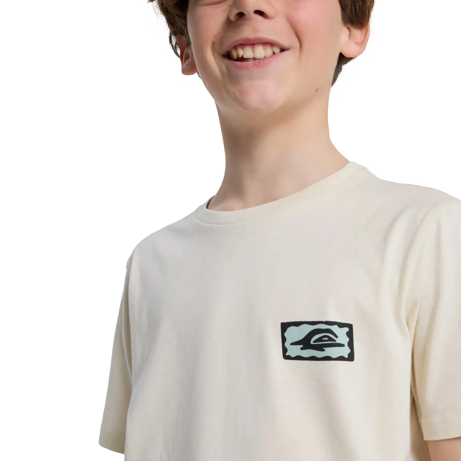 Детская футболка с принтом Serenity Splash Quiksilver, Blanco — фото 4