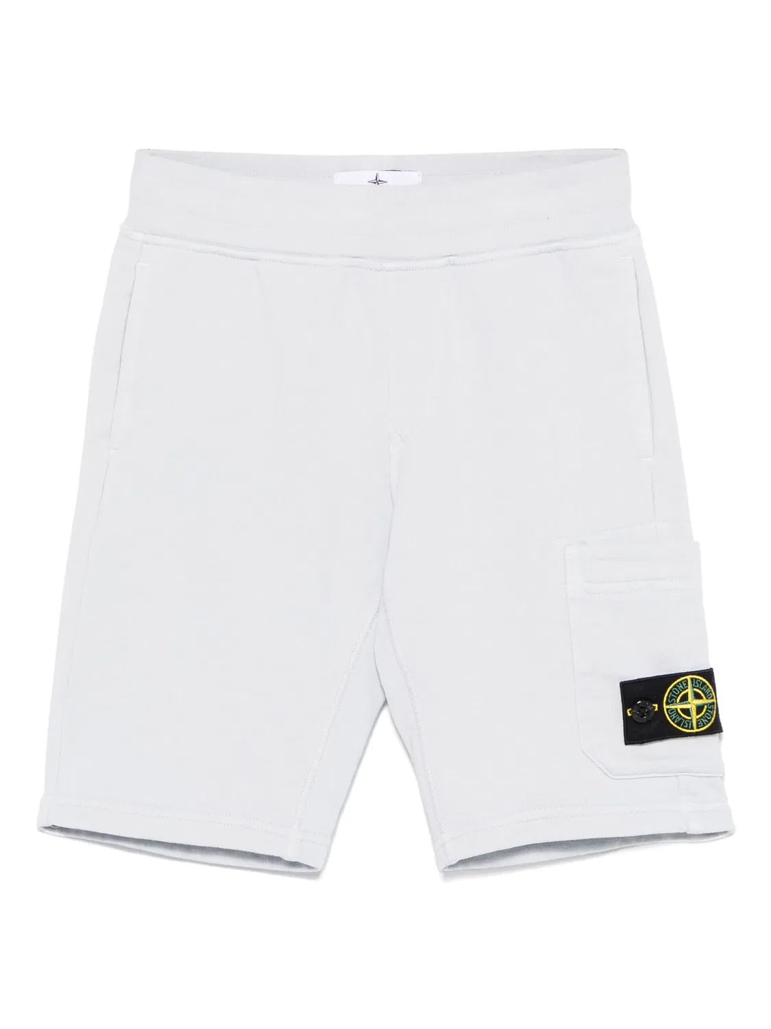 Шорты с эмблемой Compass Stone Island, светло-голубой