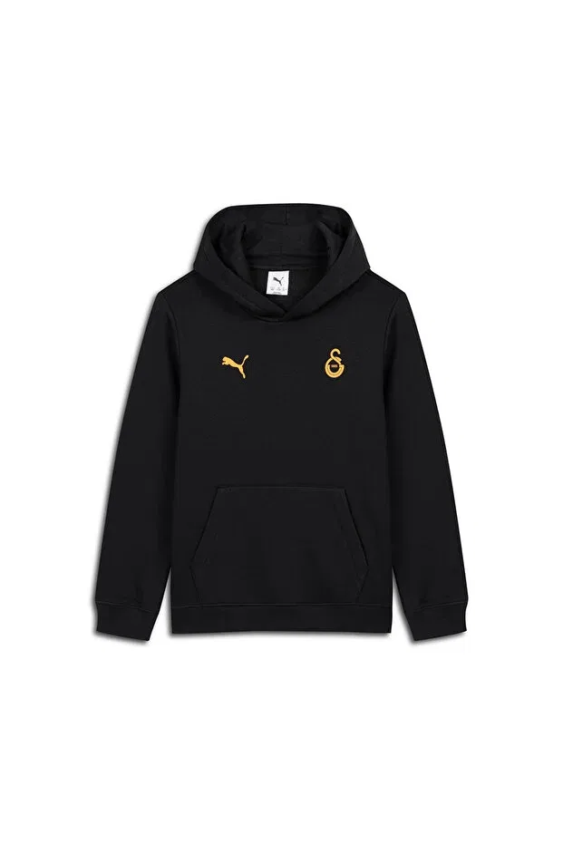 Детское худи с капюшоном Galatasaray puma kids hooded sweatshirt Gsstore, Black