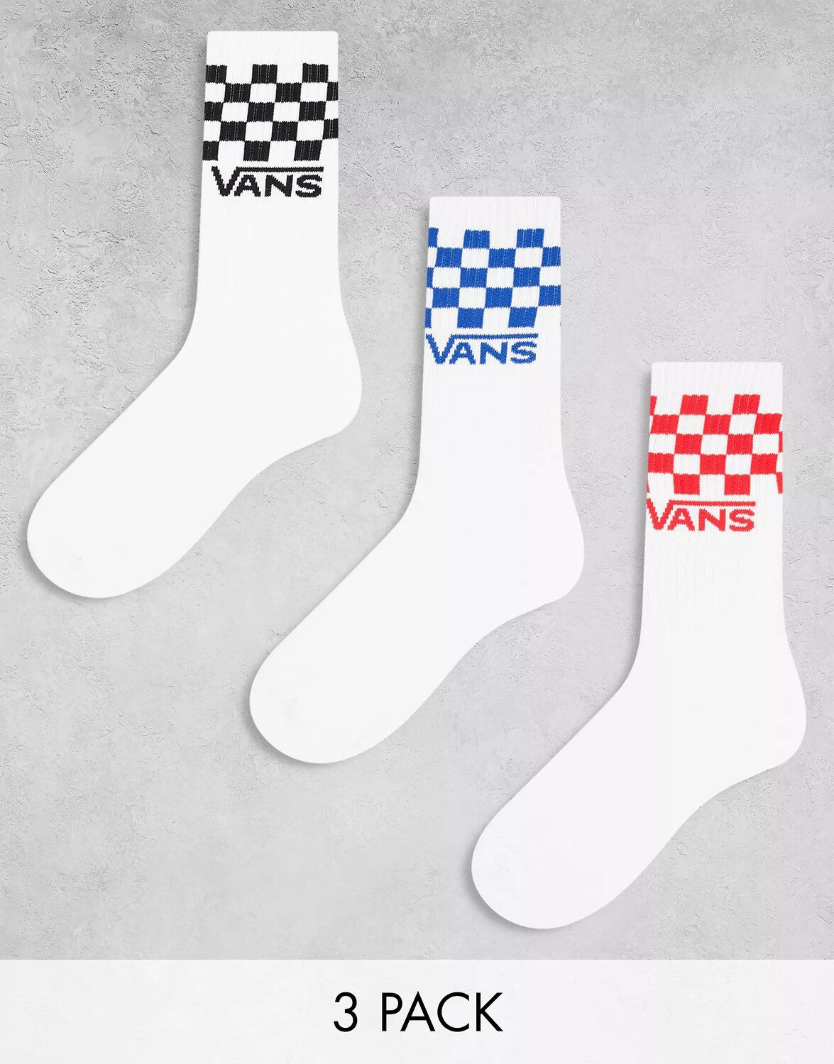 

Набор носков Vans Classic Crew, белый, 3 шт