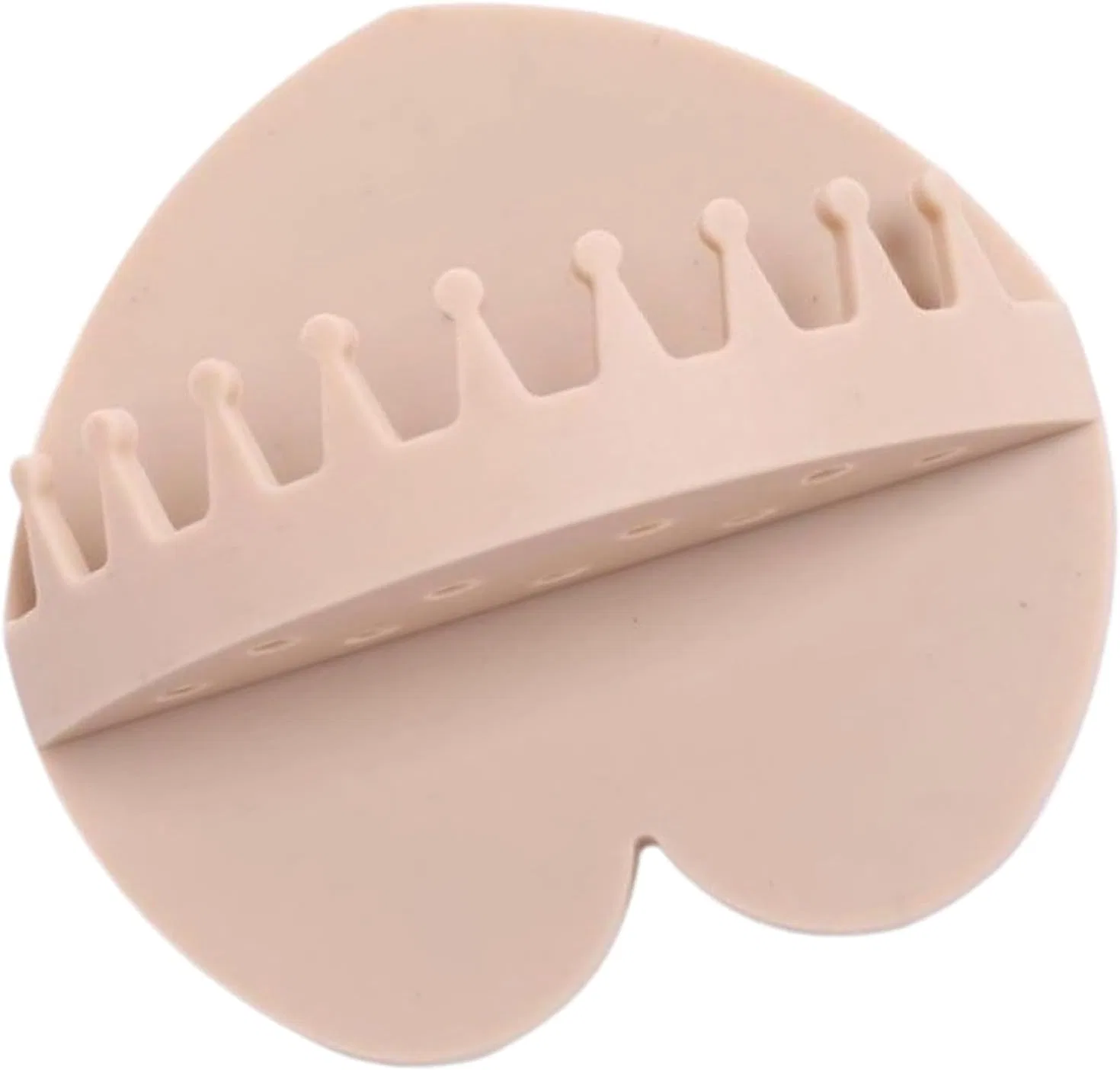 Хаерфалле для душа, Silikon, 9.2x9.2x3.5 см, 55 г, Beige Generisch