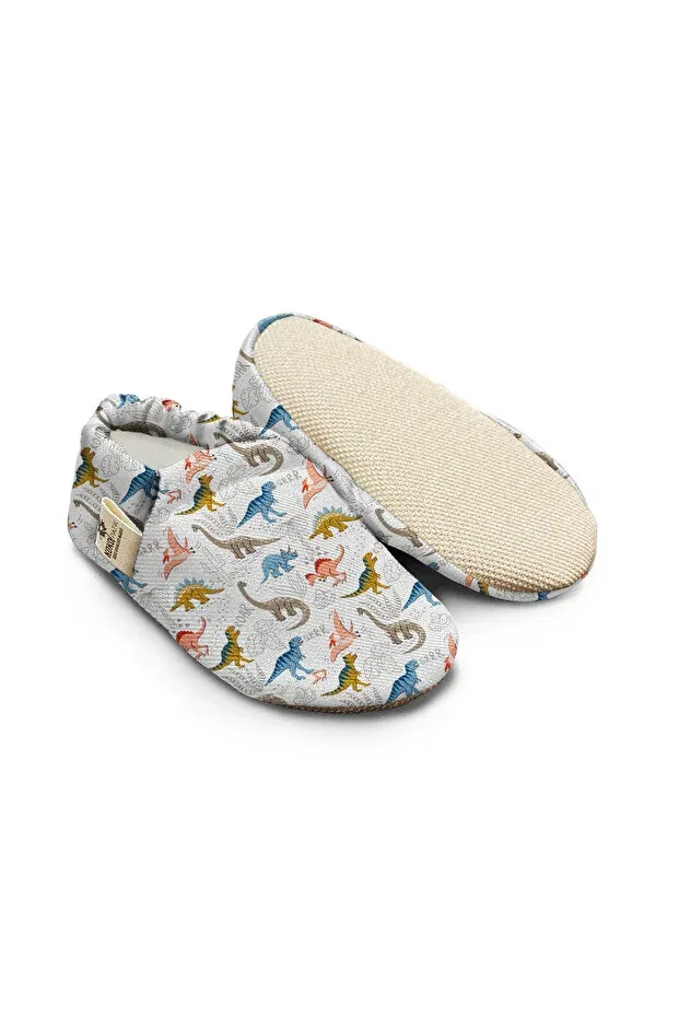 Детские ботиночки с динозаврами Kokopatik, Multicolor