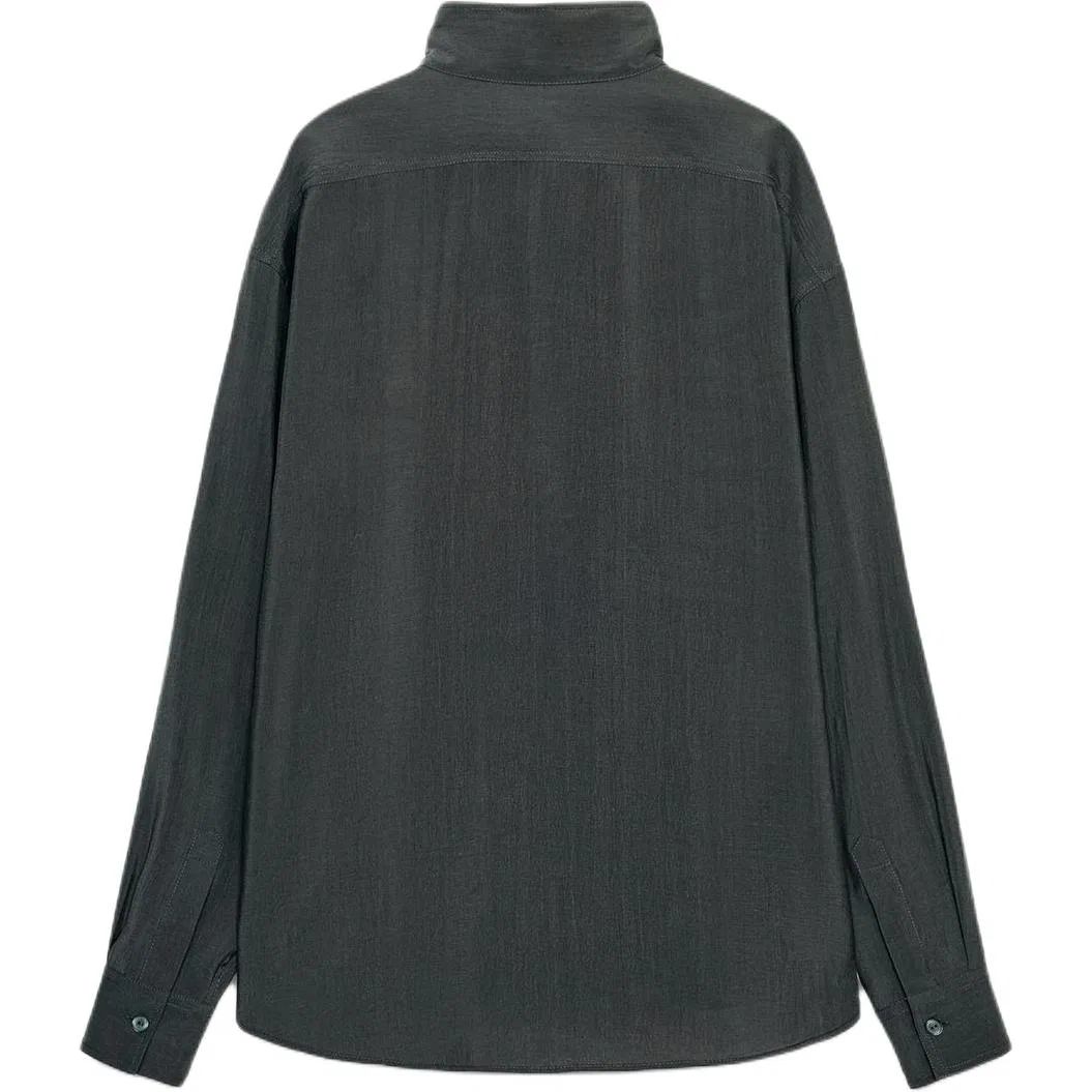Женская водолазка с длинным рукавом Coal Gray ZARA — фото 3