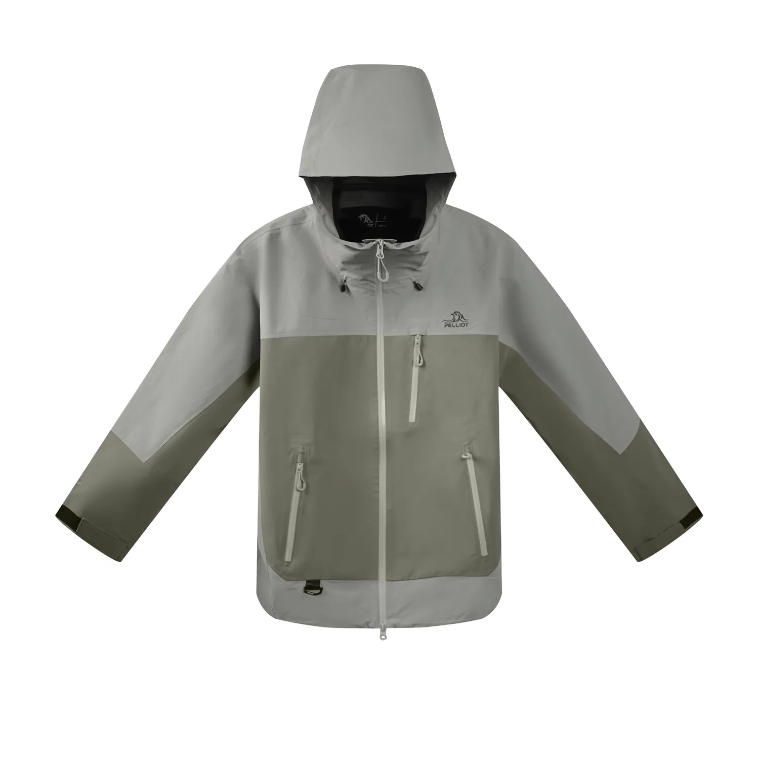 Детская ветровка PELLIOT Mountain Shell PRO, Stone Shell Green Gray Lake Green